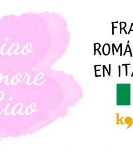 Frases románticas en Italiano