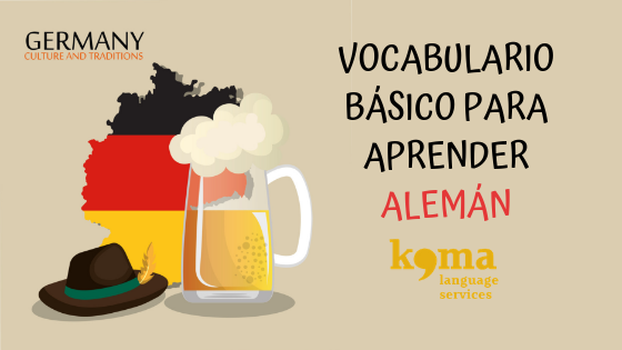 vocabulario básico para aprender Alemán