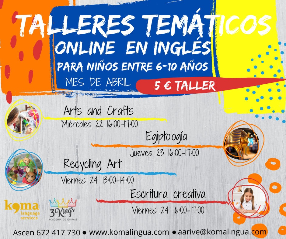 Actividades en inglés online