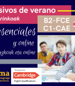 Cursos de Inglés preparación exámenes Combridge